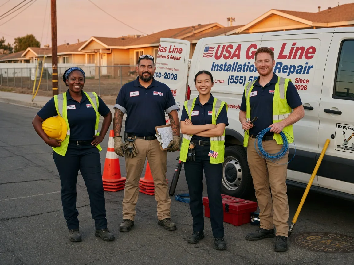 Gas Line Installation company in Knox City, TX